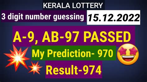 kerala lottery abc formula|Kerala Lottery Guessing Today : 3 and 4 Digit, ABC Numbers.